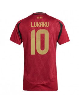 Belgien Romelu Lukaku #10 Replika Hemmakläder Dam EM 2024 Kortärmad